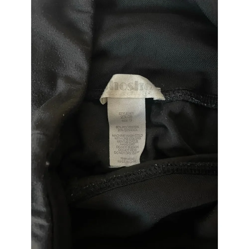 ShoSho Girls Black Fitted Pull-On Stretchy Leggings Youth Size Small